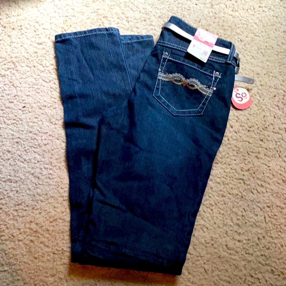 So Skinny Dark Wash Jeans